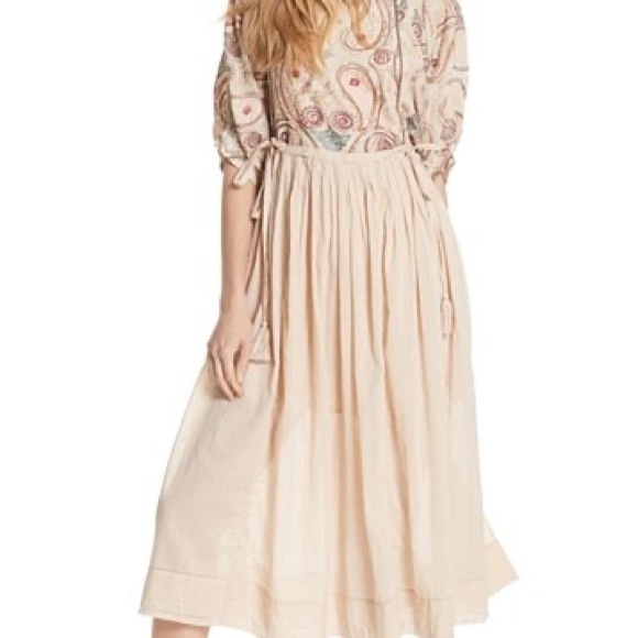 RARE FREE PEOPLE Midi Mesa Dress - Picture 2 of 7